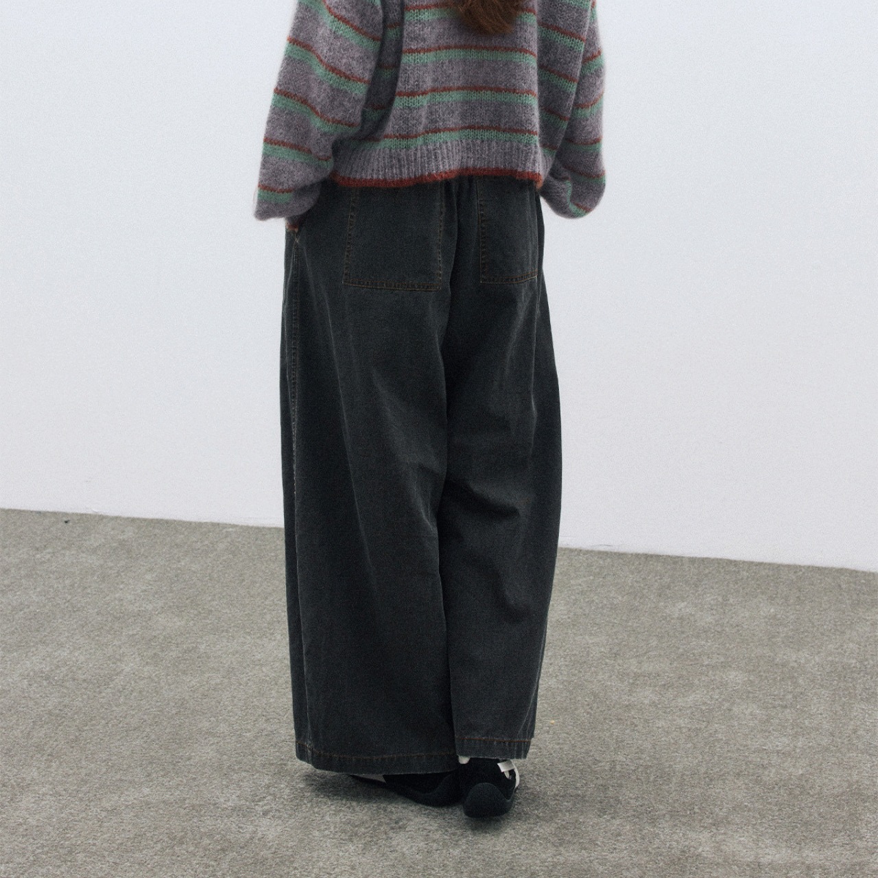 Wide Leg Pants 【4color】 T3585