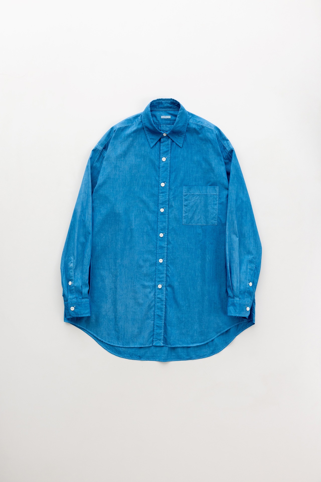 SOWBOW SHIRT -G BROAD INDIGO FADE | SOWBOW