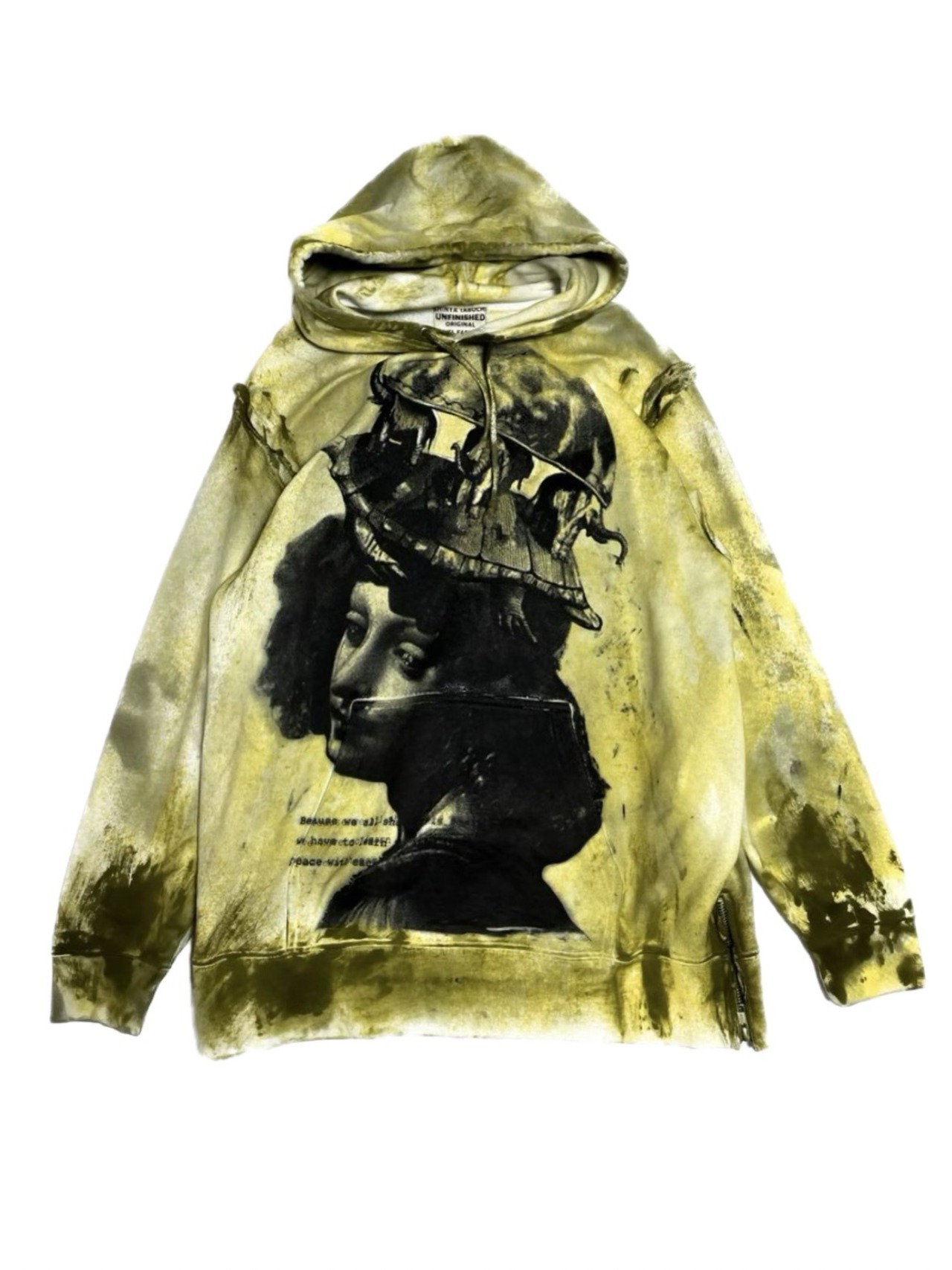 UNFINISHED ダメージパーカー2023026