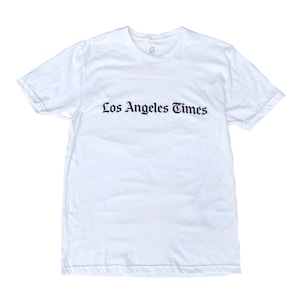 LA Times Masthead Tee - White