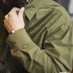 Button-down Collar Long Sleeve Shirt ◇H0178