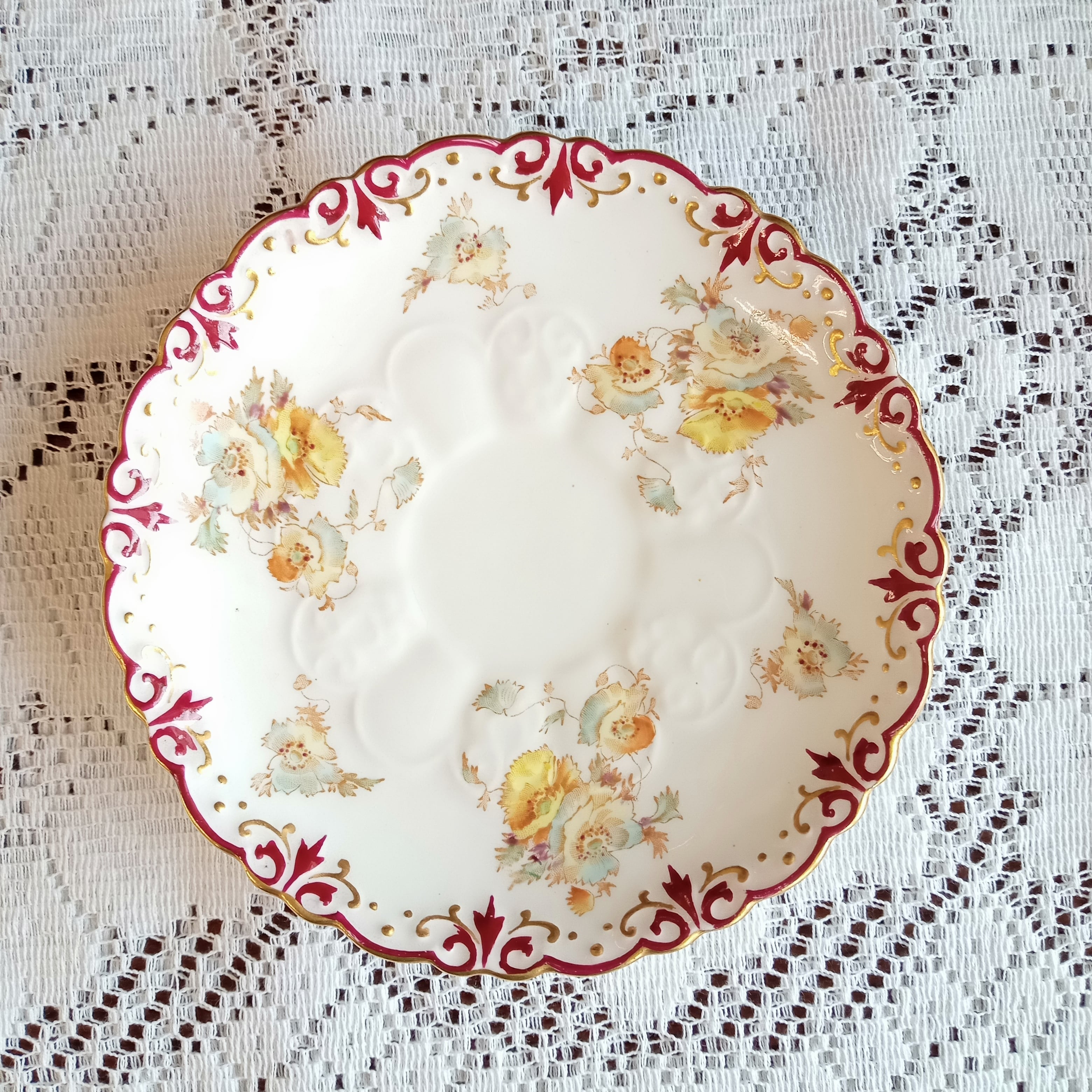 エインズレイ デミタスカップ＆ソーサ― ボタニカル AYNSLEY G028