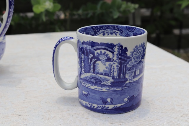 SPODE社　ブルーイタリアン　マグカップ
