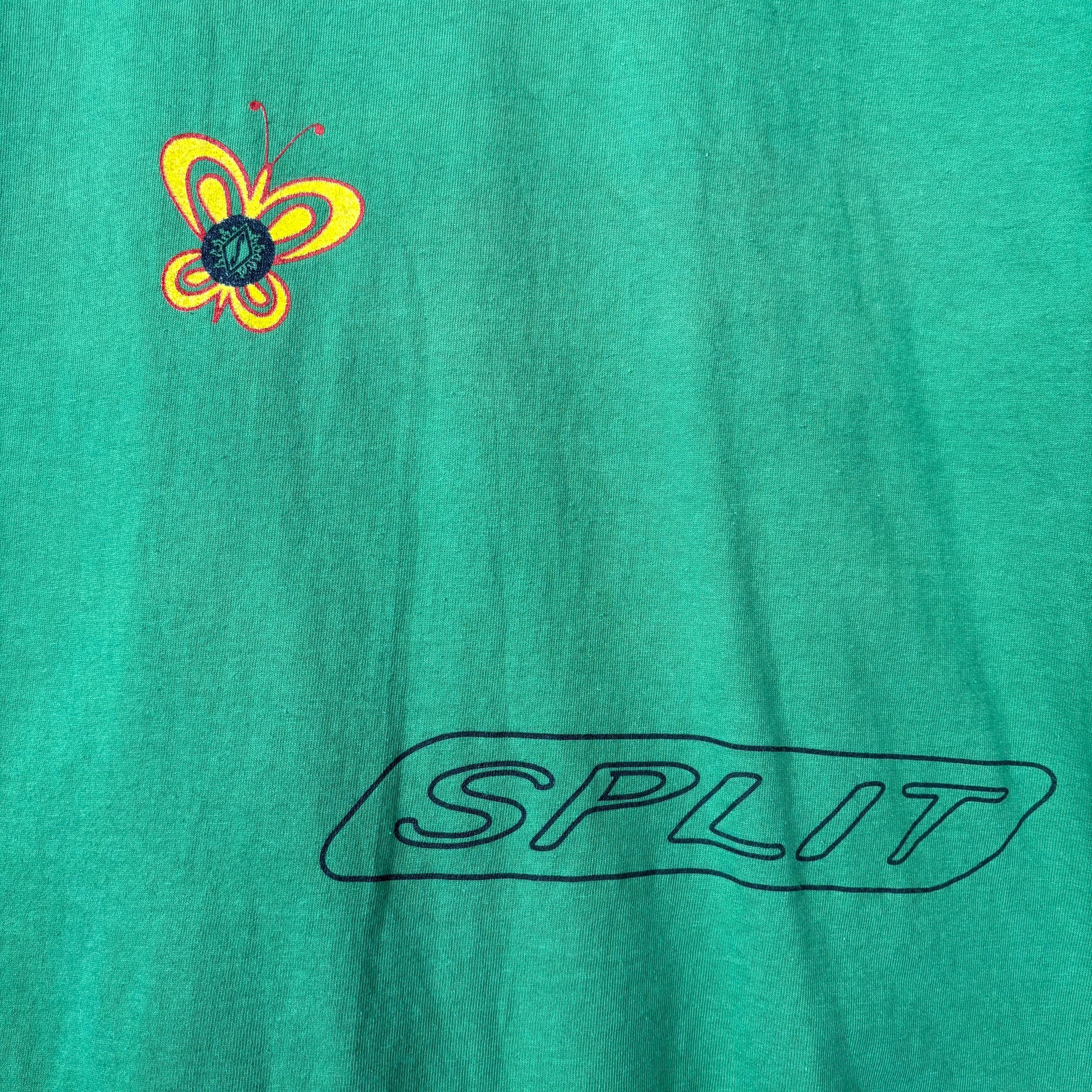 古着通販】USA製 90s SPLIT グラフィック デザイン プリント T
