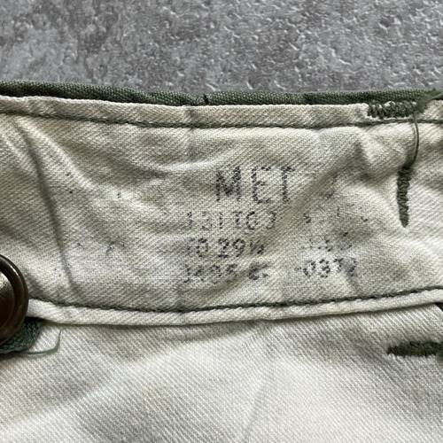 60s アメリカ軍 実物 M51 フィールドパンツ w33 詳細写真5