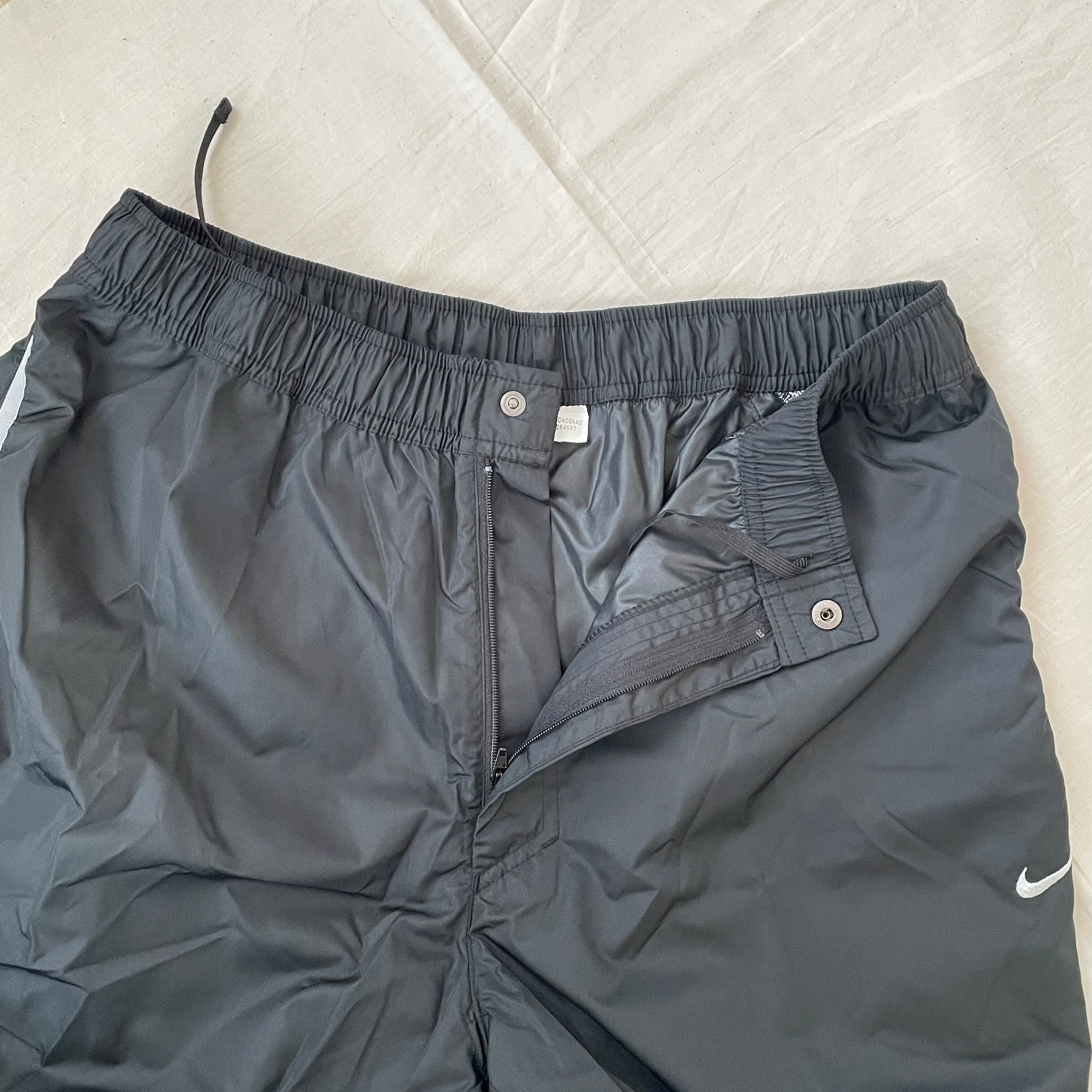 Nike / Nylon Track Pants(black) / size XL | ELASTiC thrift store