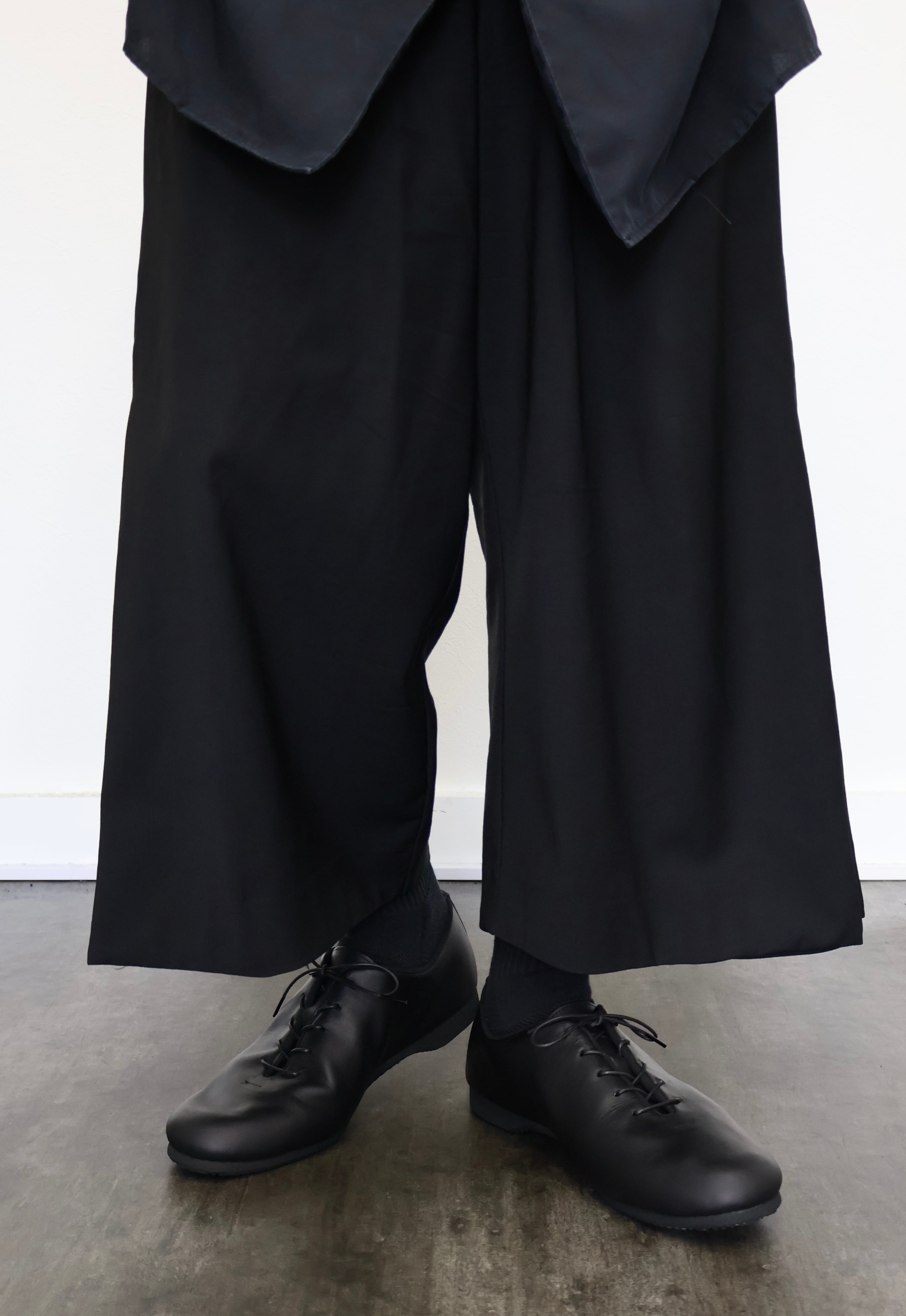 YOKO SAKAMOTO × Je t'emmène JAZZ FLAT SHOES ( GUIDI ) -BLACK- | OoaLL