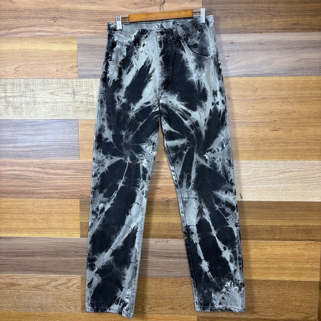1点物 RUSTLER ラスラー タイダイ染め デニム パンツ サイズ W31 L32 