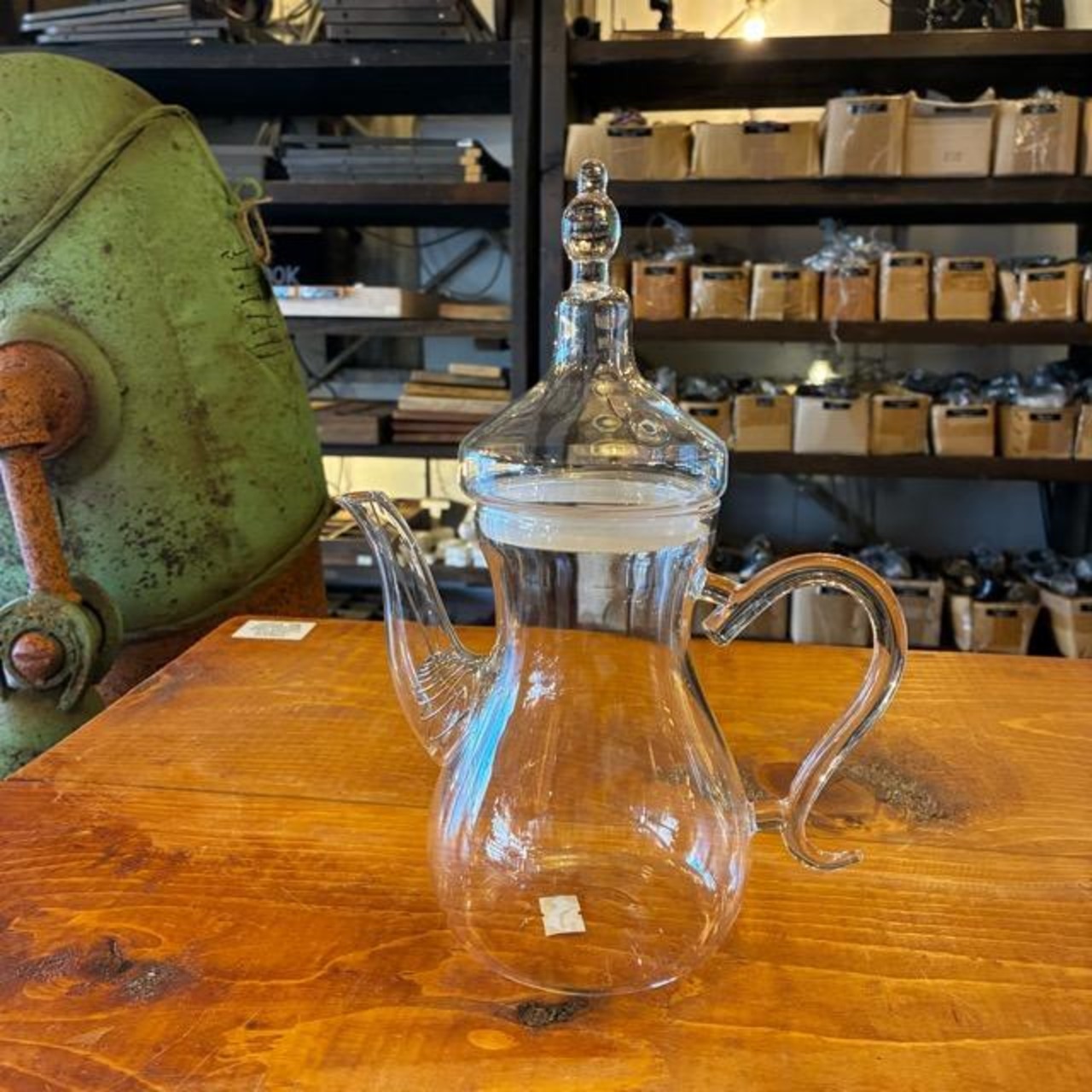 Arabian Glass Teapot, 500ml, Serves Two, Glass Teapot, Heat-Resistant, Perfect for Black Tea, Green Tea, Japanese Tea, Chinese Tea, and Chai
