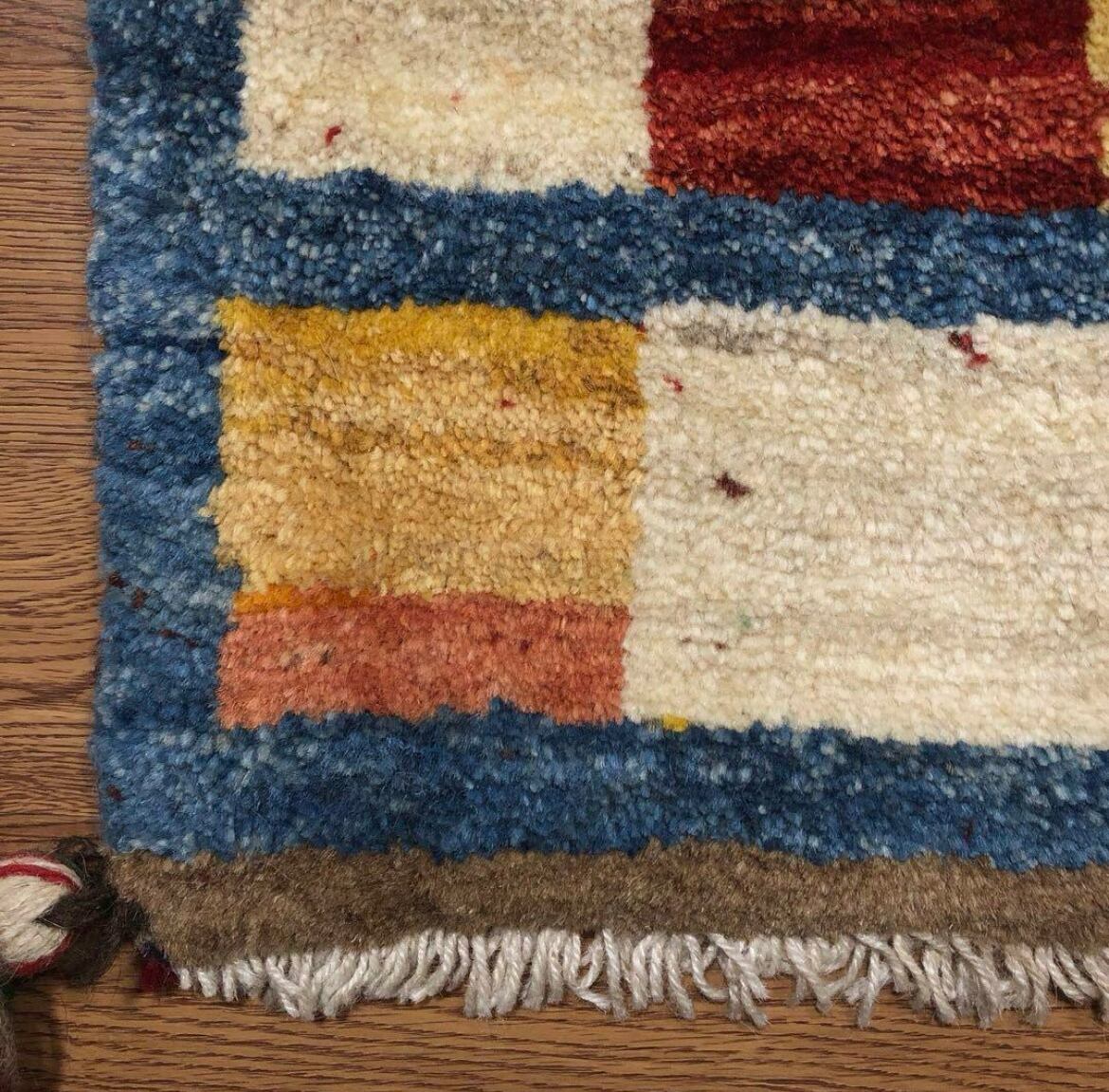 ペルシャギャッベ (ギャベ) 玄関マット No:GP-122 | A's Rug（エーズラグ）