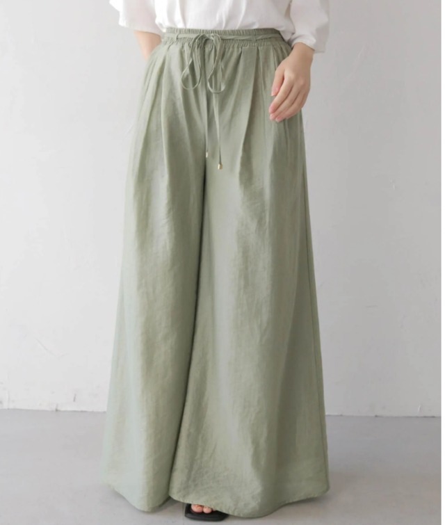 922-35228     シアーワイドパンツ