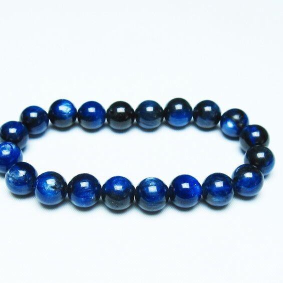 カイヤナイト ブレスレット 10mm 一点物 メール便可 [M便 1/10] 111-48071