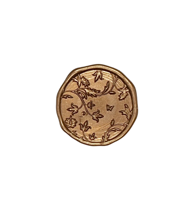 Stamp head / 3D  Floral Arabesque