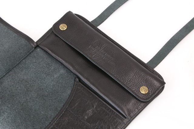 New Tool Roll［Black / White］Leahter/本革