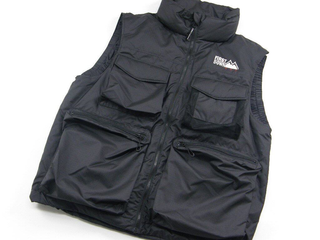 FIRST DOWN ／ ファーストダウン ダウンベスト MULTI POCKET DOWN VEST