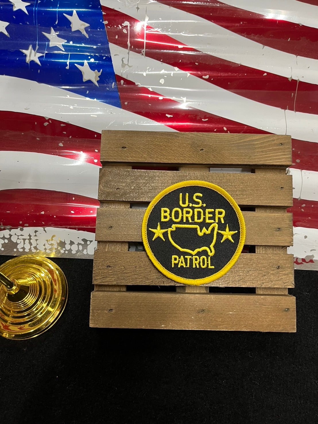 アメリカ国境警備隊 U.S. Border Patrol アイロンパッチ PM4003