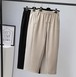【大きいサイズL-4XL】【秋冬新作】ファッションパンツ♪ベージュ/ブラック/アンズ3色展開◆#serth-222517