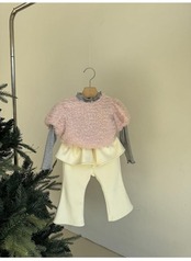 ルプティモ / le petit mo / プードルパフTシャツ / 韓国子供服 / キッズ / 26winter〖取寄〗*XS~XL*