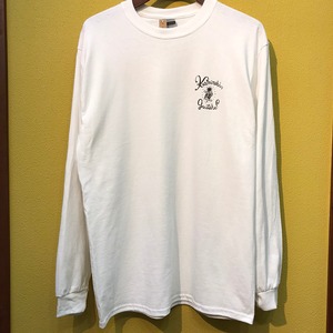 Script Long T-shirt / White (K-LTS011/WH)