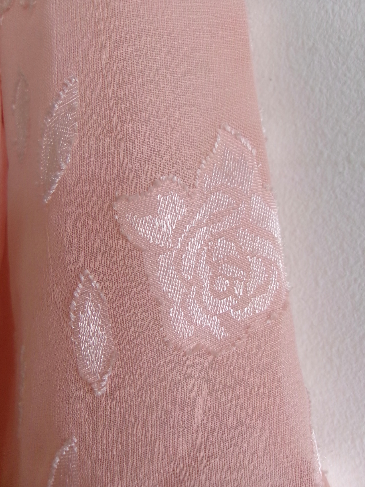 Shear rose design blouse | シースルーブラウス