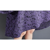 薔薇 ジャガード チュニック 60018