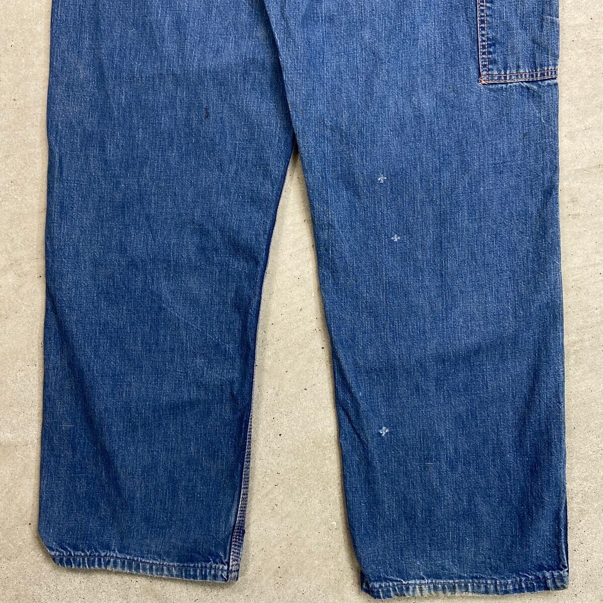 60年代 ストアブランド デニムペインターパンツ メンズW31相当 古着