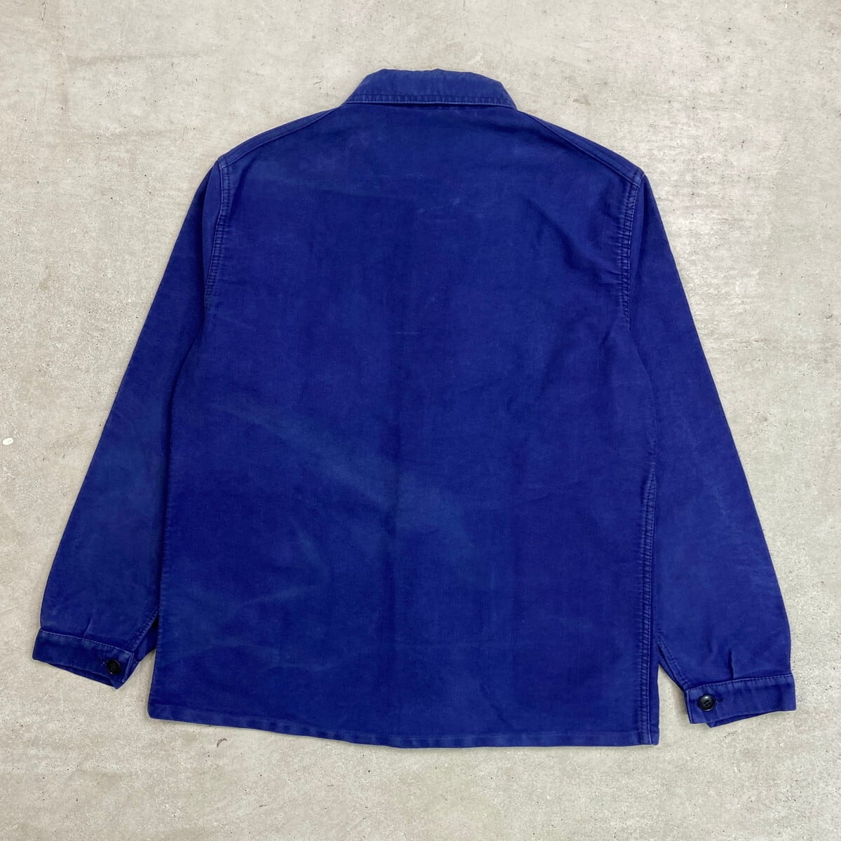 60年代 フランス製 Dubure&Deverchere ブルーモールスキン フレンチ