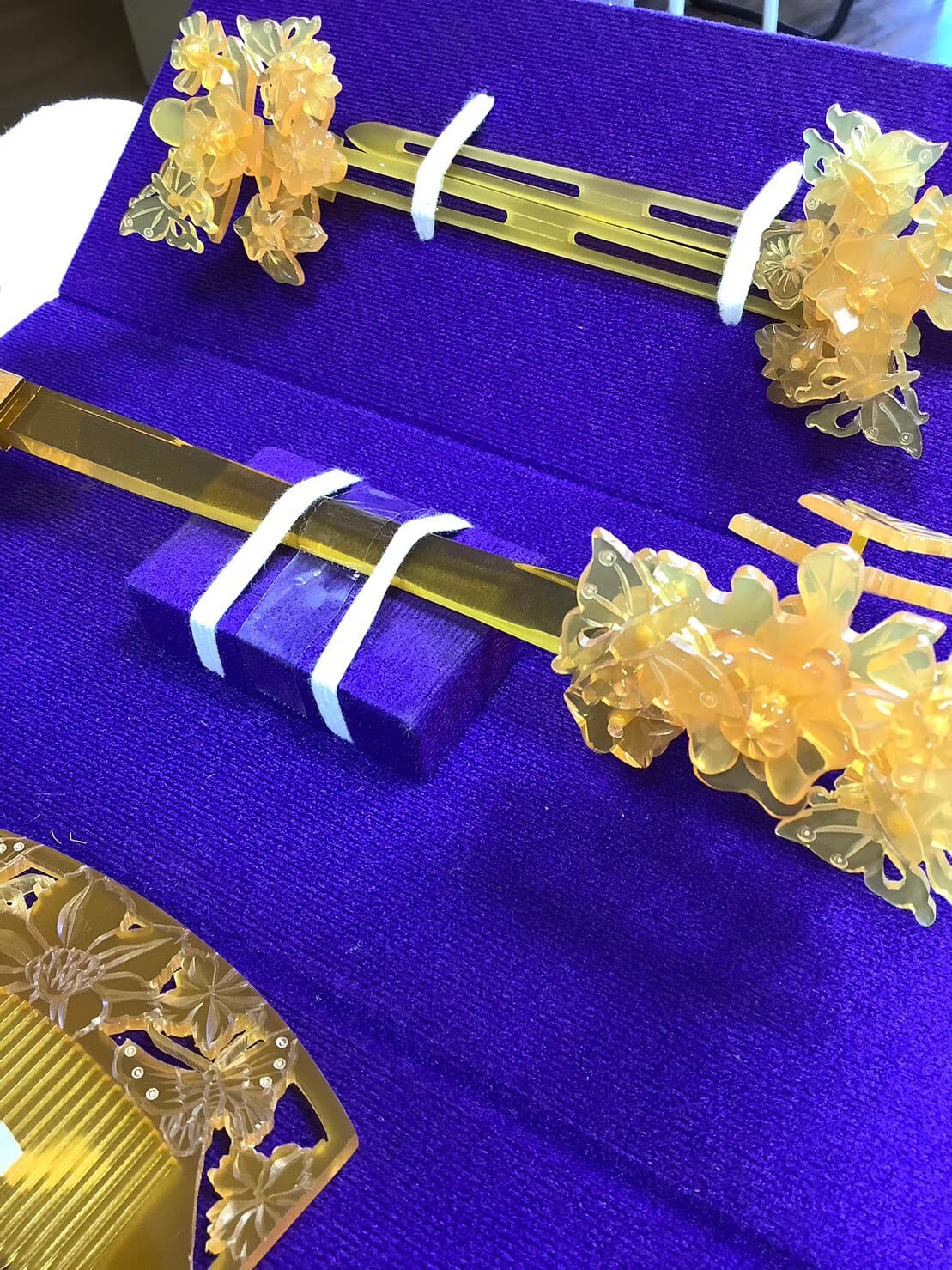 レンタル】花嫁 かんざし レンタル 花嫁笄 #3 ＜べっ甲 松竹梅＞ | Pay ID