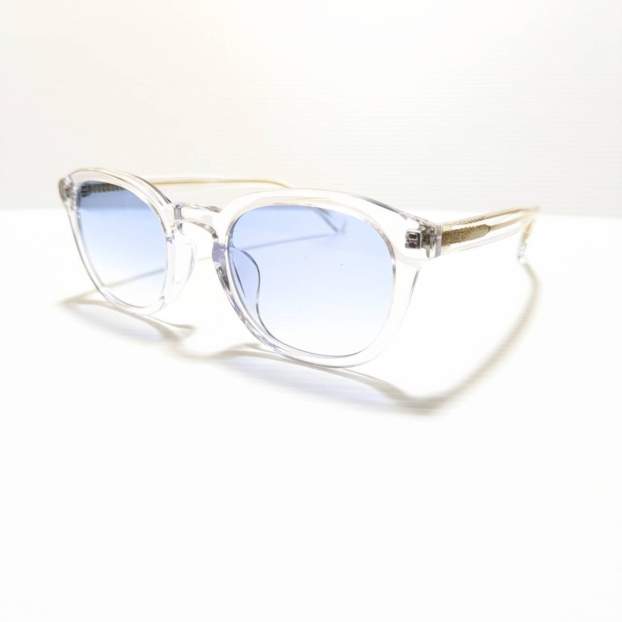 【GROSS RUSH】ボストンサングラス クリア