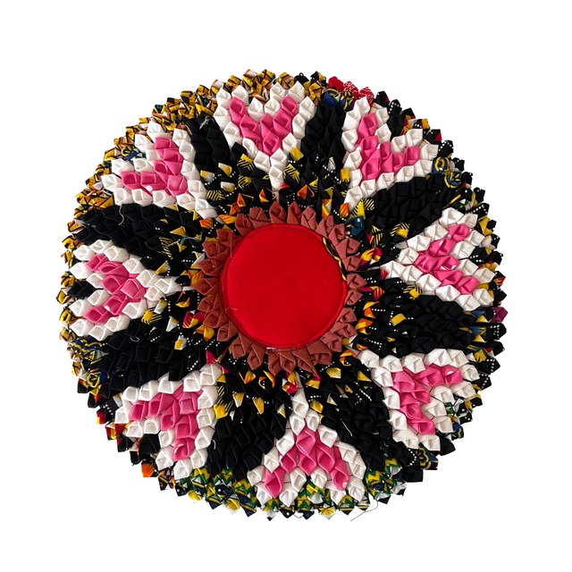 Recycle mat Circle-S Heart Φ26cm リサイクルマット