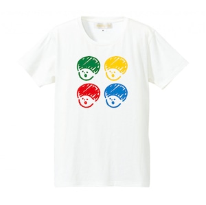 4カラーマッシュTシャツ