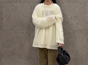 【ROSIEE】モヘアルーズニット