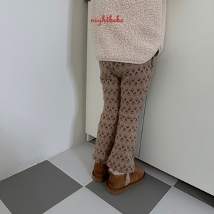 【night bebe】ニットフレアパンツ 90〜130cm  2241115