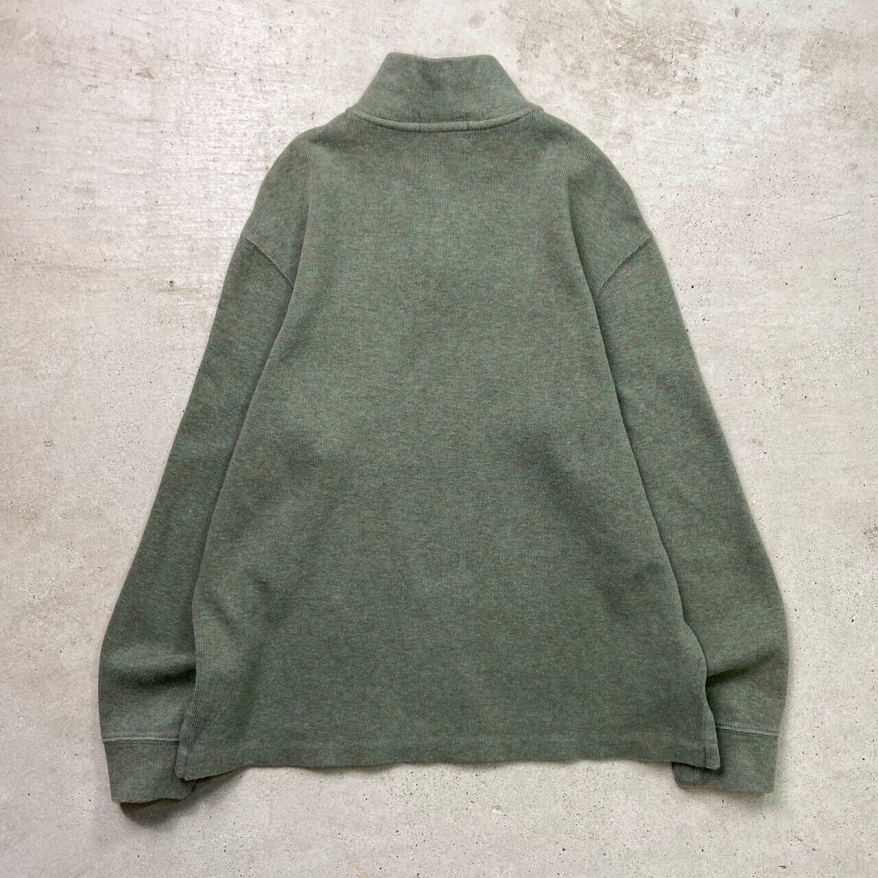 POLO RALPH LAUREN ポロラルフローレン ハーフジップスウェットシャツ