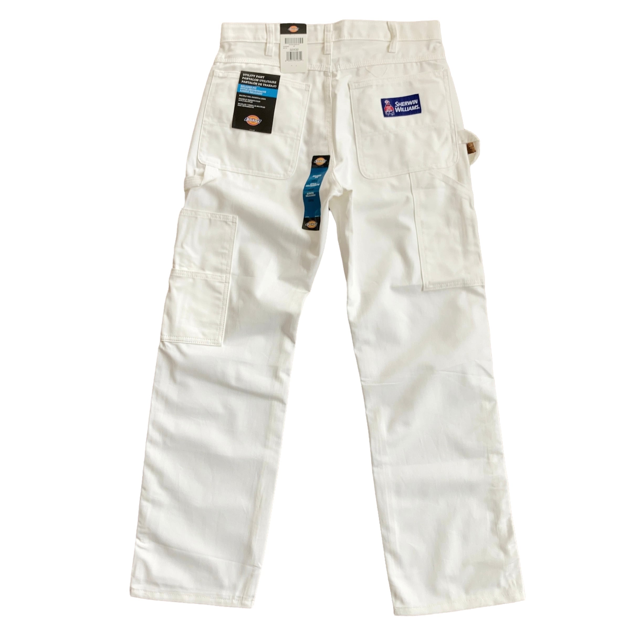 Dickies×SHERWIN WILLIAMS W32 L32 ホワイトペインターパンツ【0501A62 