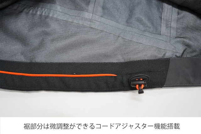 スペックエム クラフィット シー セーリング ジャケット CHARCOAL GRAY