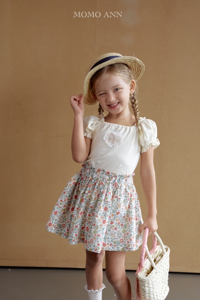 【予約/送料無料】momoann / Art puffy T