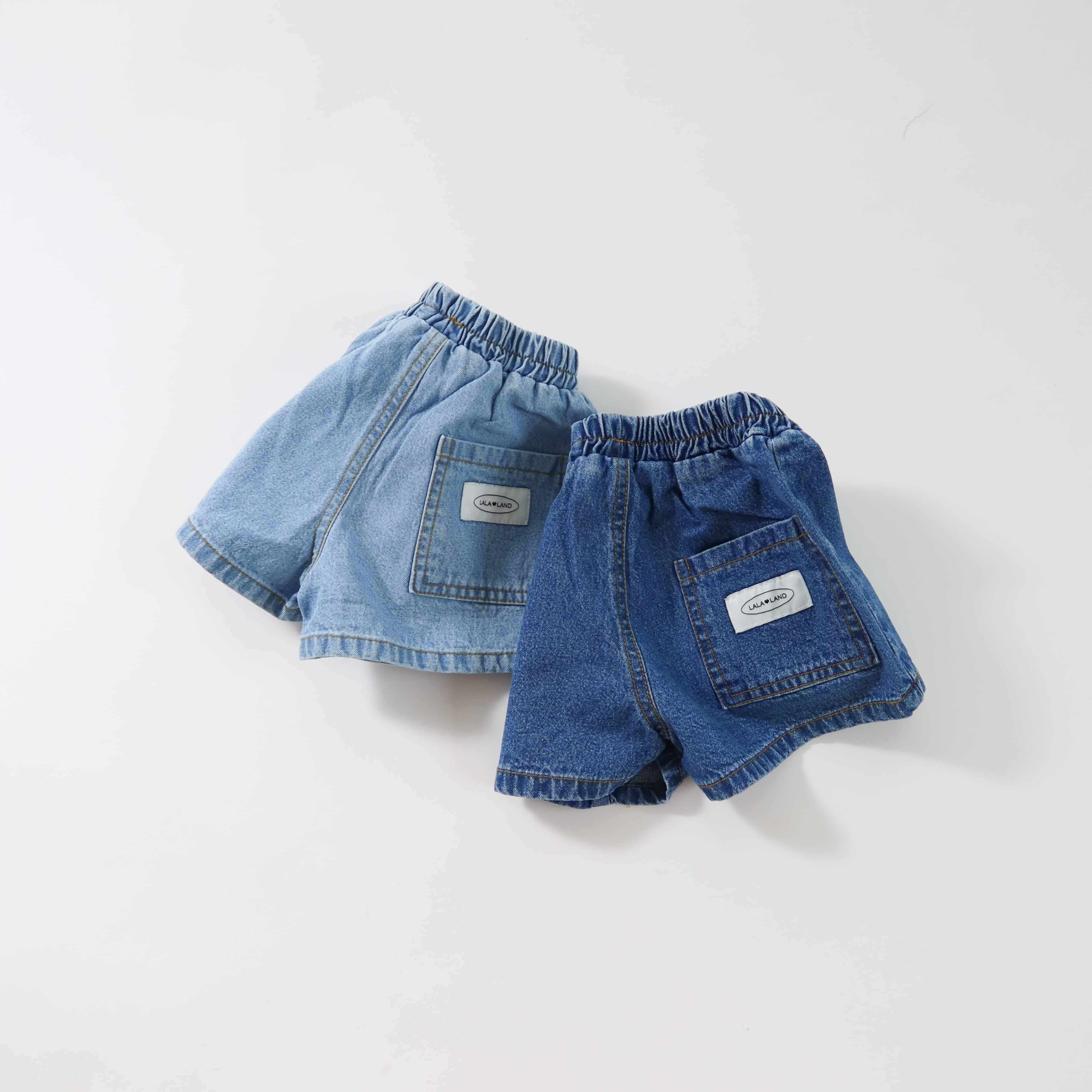 tagデニムショートパンツ | 韓国子供服 Bisque -びすく-