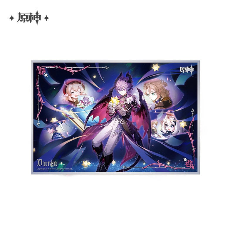 原神 北の果ての夜想詩シリーズ アクリル色紙 ドゥリン 公式正規品