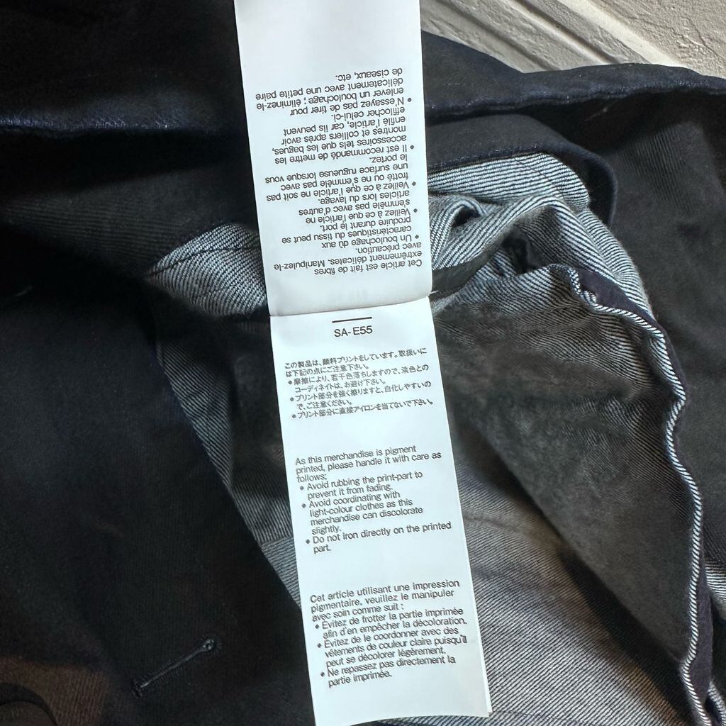 sacai サカイ 24AW Double Face Denim Coat Jacket デニムジャケット