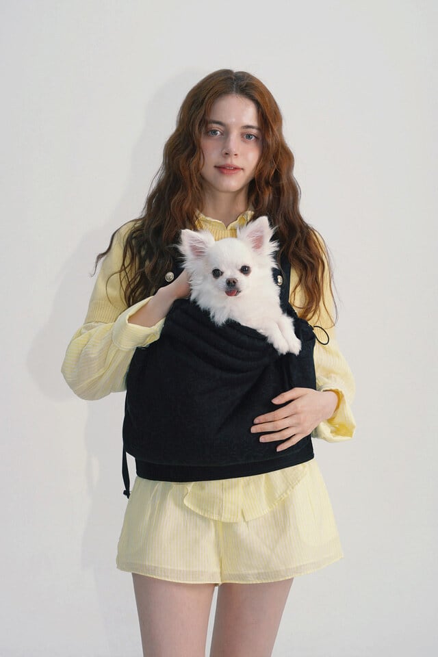 RIRIHUGフロントバッグ・スリング - (BLACK)