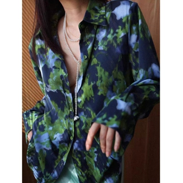 タイダイ マーブル シャツ 239012