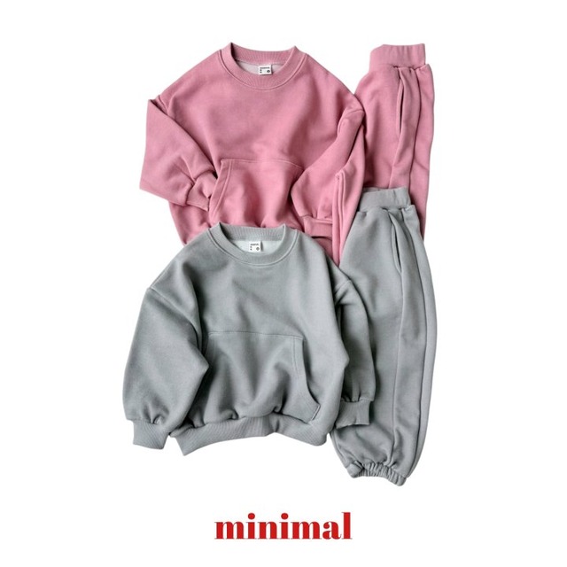 【取寄】minimal｜pig soft setup｜ピッグソフトセットアップ｜S-JM｜kids&jr｜26 spring