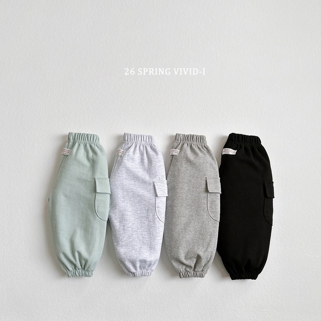 label cargo jogger pants【VIVID】※3月下旬〜4月上旬発送予定