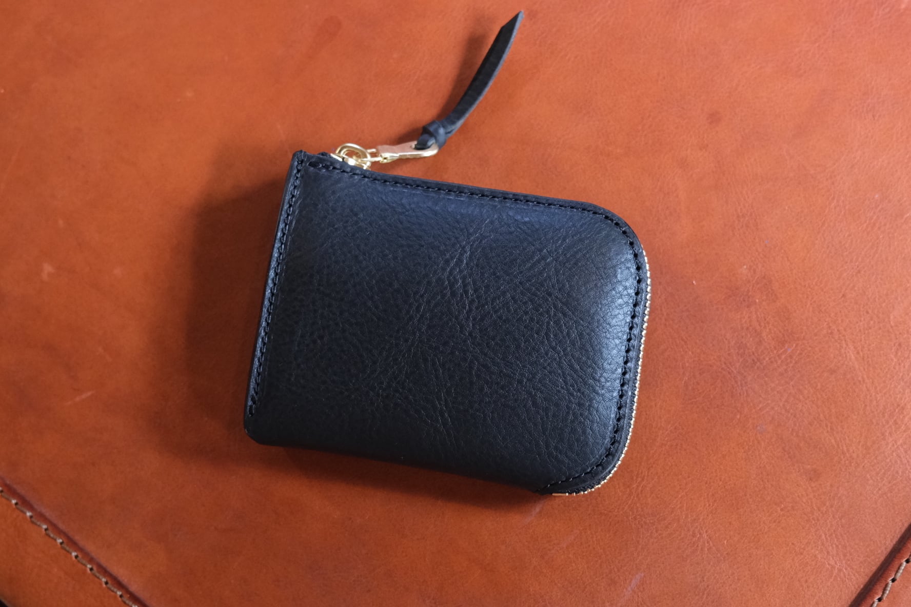 《即納》zip wallet【black】