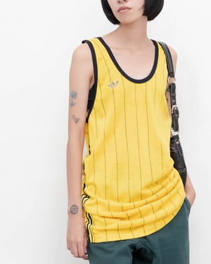 1970s adidas - stripe tank top, VENTEX body