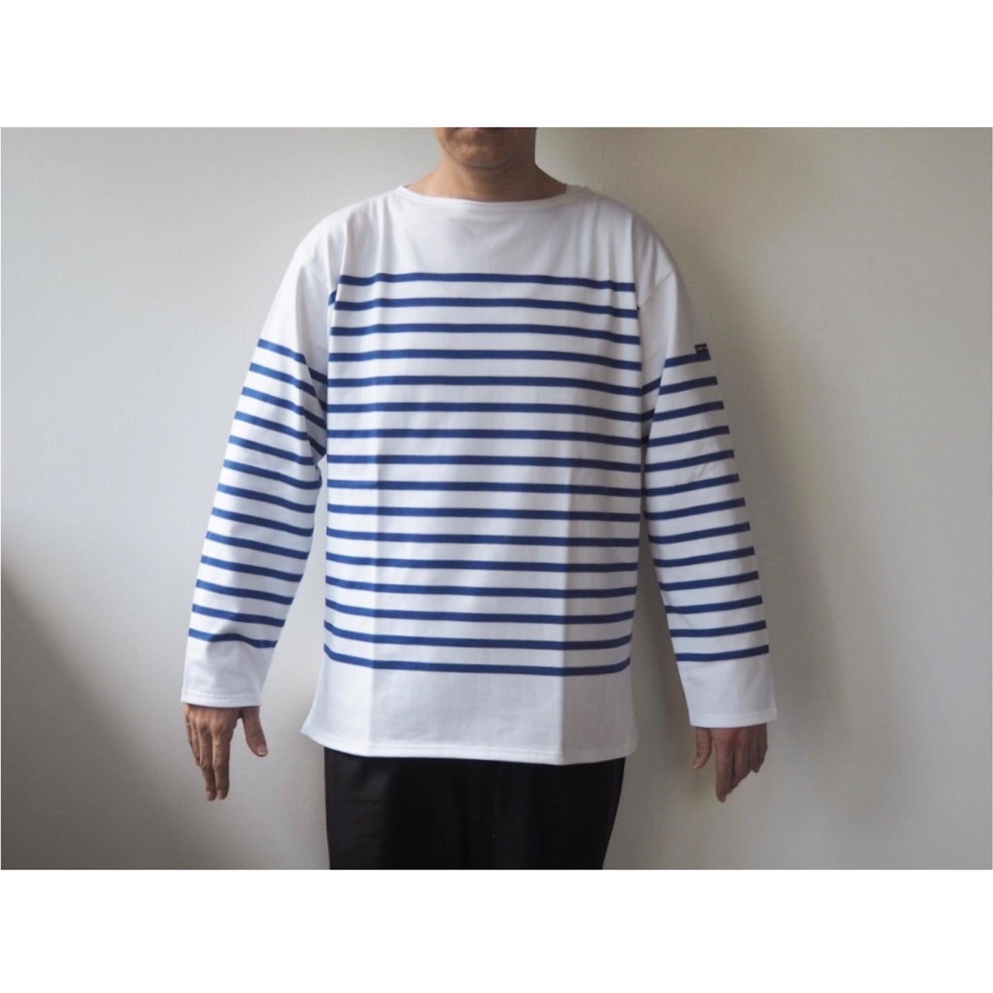 SAINT JAMES(セントジェームス) NAVAL BORDER 『T7 SIZE』 | AUTHENTIC