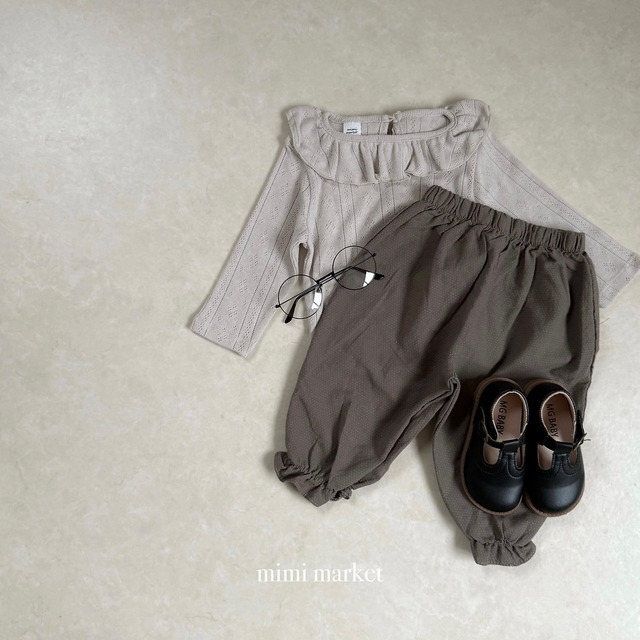 ⭐︎即納⭐︎[ mimimarket ] momo frill pants