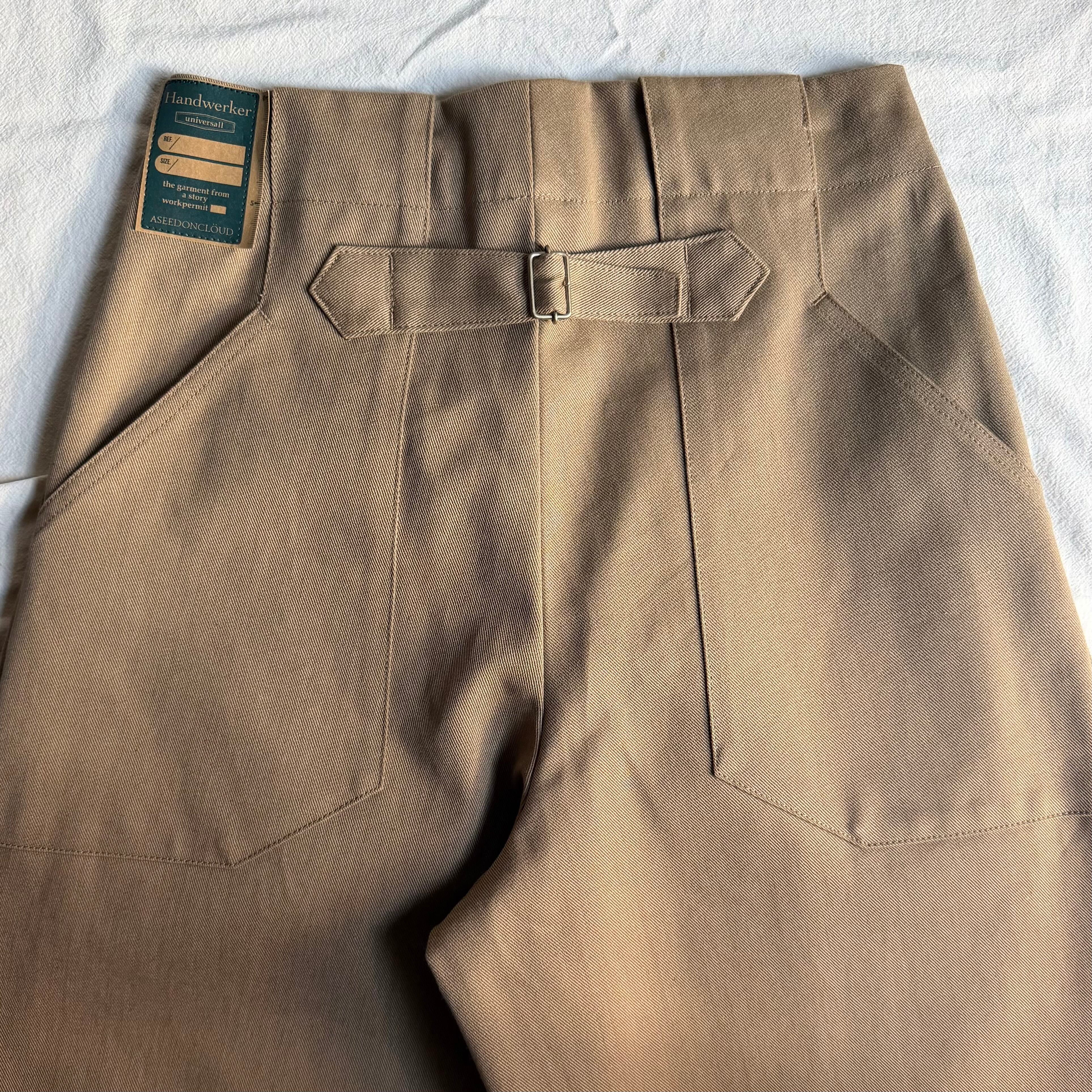 ASEEDONCLOUD アシードンクラウド HW wide trousers ハンドベーカー