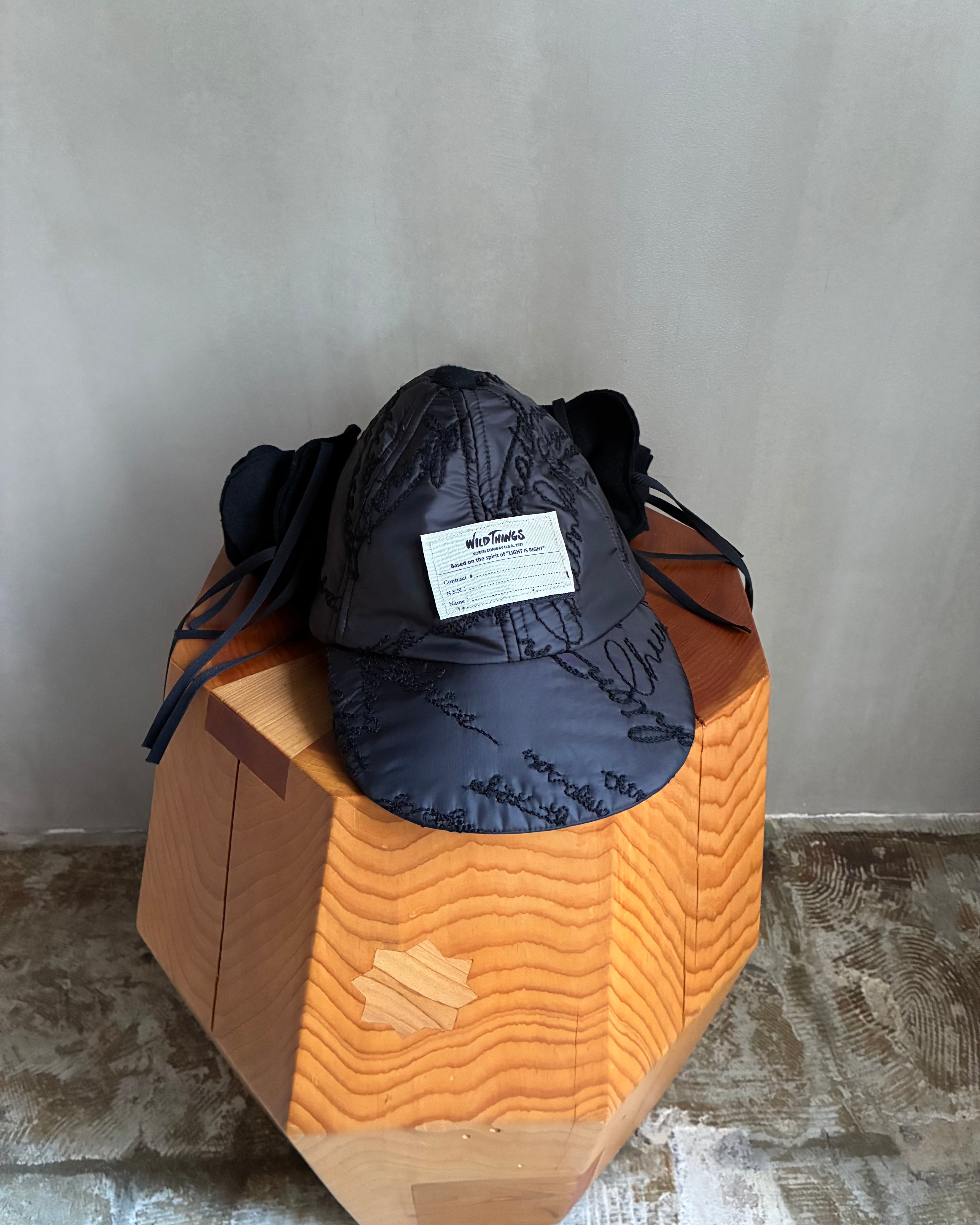 naoki tomizuka【WILD THINGS Quilting hat】